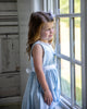 Strasburg Children Light Blue Dress for girls, girls Summer dress, Beach Portrait