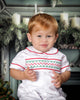 Strasburg Children Boy's Christmas Button-On, Toddler Boy Holiday Outfit, Santa Photo