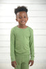 Green Pajama Set for Kids