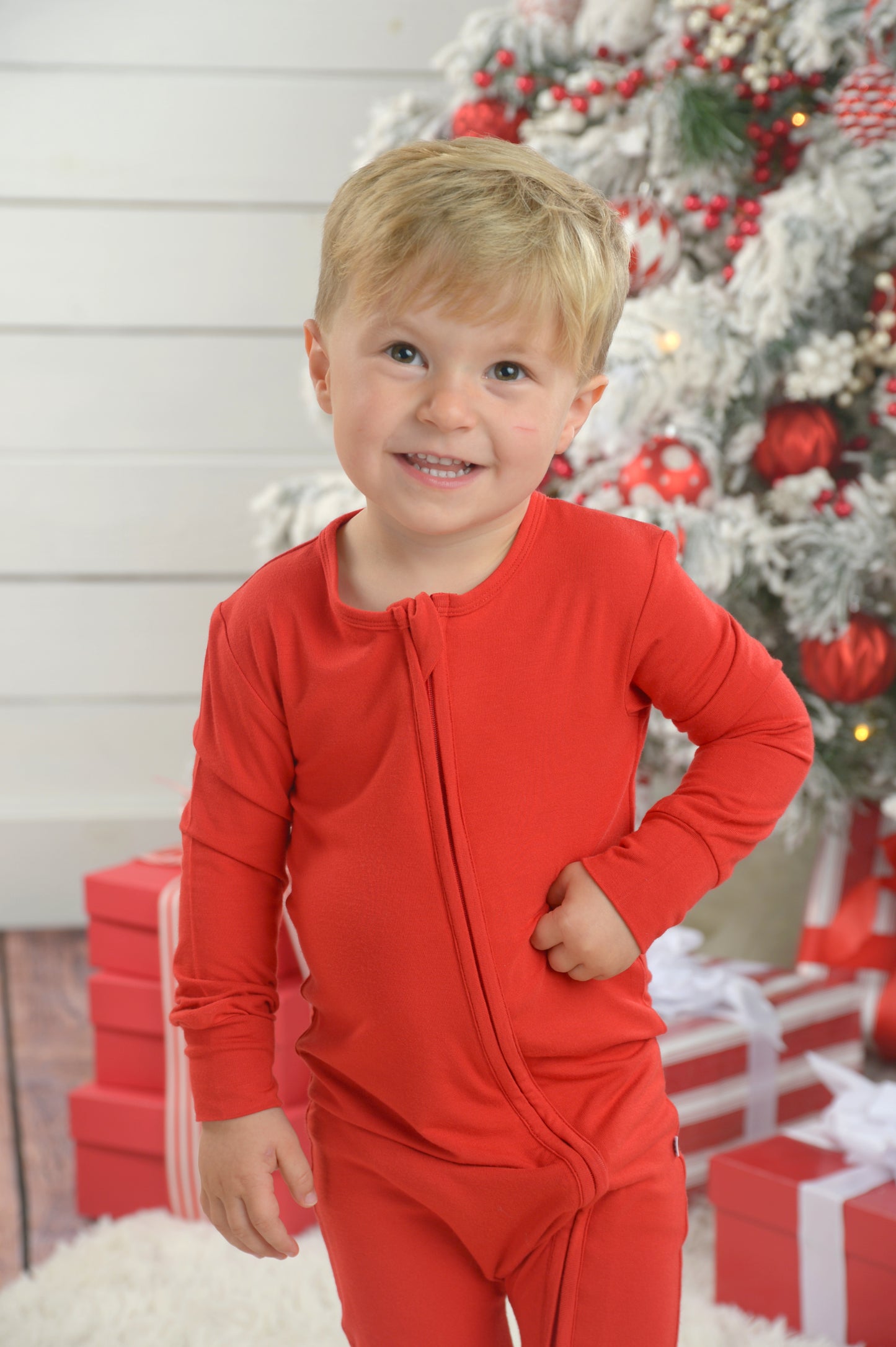 Red Romper for Toddler