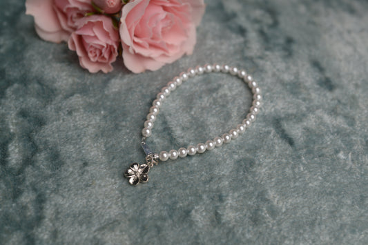 Strasburg Children Freshwater Pearls Bracelet Flower Girl Gift
