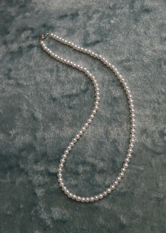 Strasburg Children Freshwater Pearl Necklace for little girls, Handmade USA