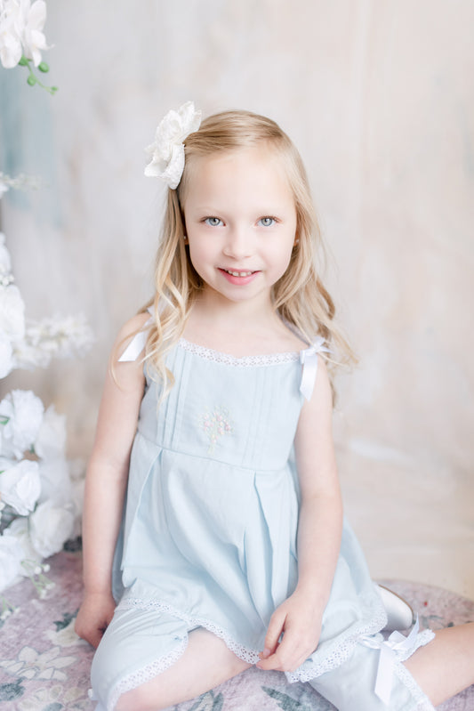 Olivia Blue Ribbon Set