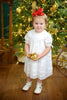 Strasburg Children Lace Flower Girl Dress, Heirloom Vintage Boho Wedding Unique Southern