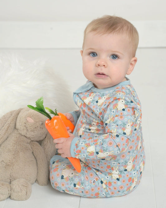 Easter Bunny Zipper Pajamas