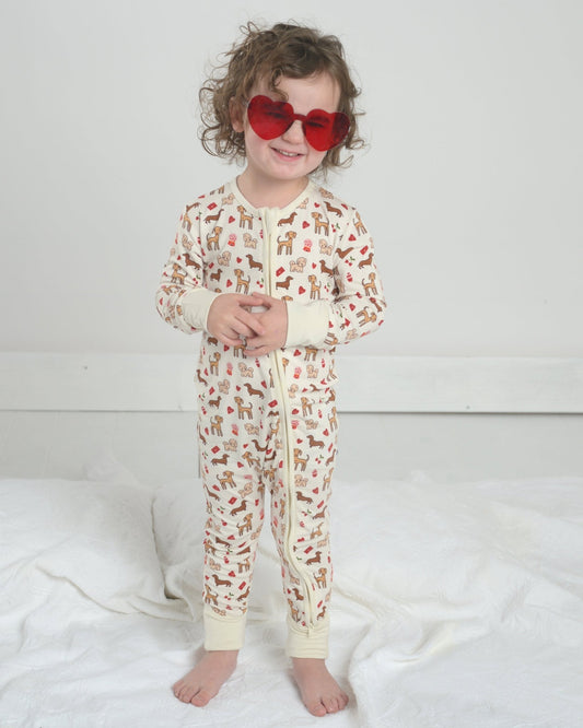 Valentine Bamboo Romper
