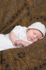 Strasburg Children Boy Christening Gown w/ bonnet & Cross Unisex baptism dress for baby
