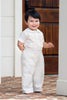 Strasburg Children Boys White Ring Bearer. Bobbie Suit, Baby Baptism, Portrait outfit