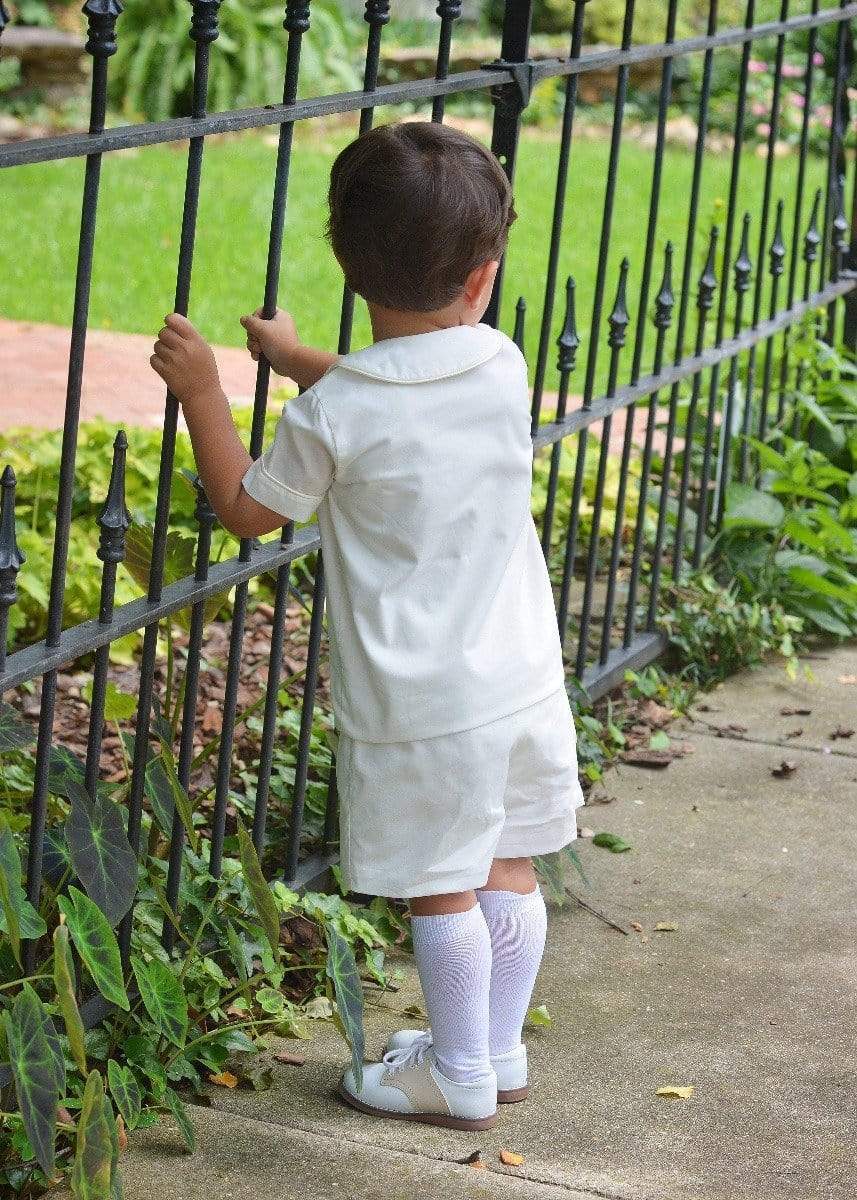 Strasburg Children Boys Short Set, ring bearer outfit, baptism, southern boy portraits