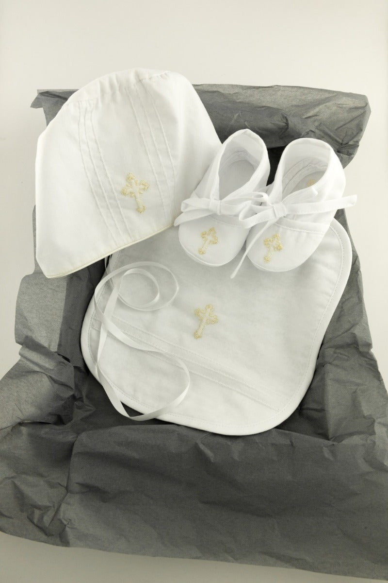 Strasburg Children Christening Gift Set keepsake handmade cross girl boy unisex Strasburg