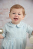 Strasburg Children Blue bubble for baby boy Easter outfit, blue and white beach photo siblings