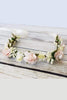 Strasburg Children Blush and Ivory Floral Crown Headband Flower Girls Portraits