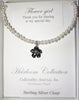 Strasburg Children Flower Bracelet & Necklace Set Freshwater pearls flower girl gift