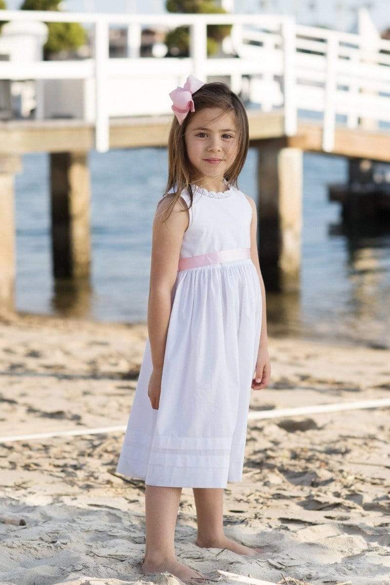 Strasburg Children Classic Flower Girl Dress - Beach Portrait Lace Dress, 2/Pink Strasburg Children Classic Flower Girl Dress - Beach Portrait Lace Dress, 2/Pink