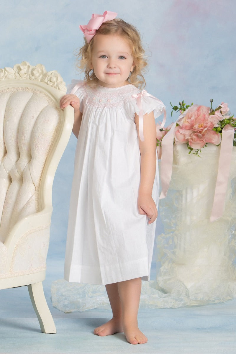 Strasburg Children Smocked Toddler Dress Handmade Southern Bishop Portrait Dresses