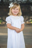 Strasburg Children Toddler Flower Girl Dress Vintage toddler Smocked Dresses Heirloom