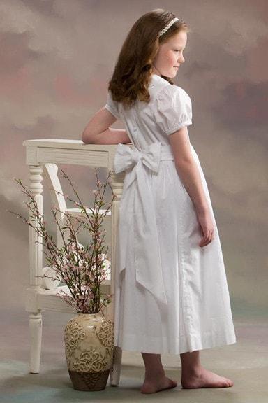 Strasburg Children First Communion Dress size 12 White Confirmation Dresses Traditional