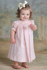 Strasburg Children Smocked Bishop Dress Toddler to baby Dresses Blue Heirloom Pink ecru