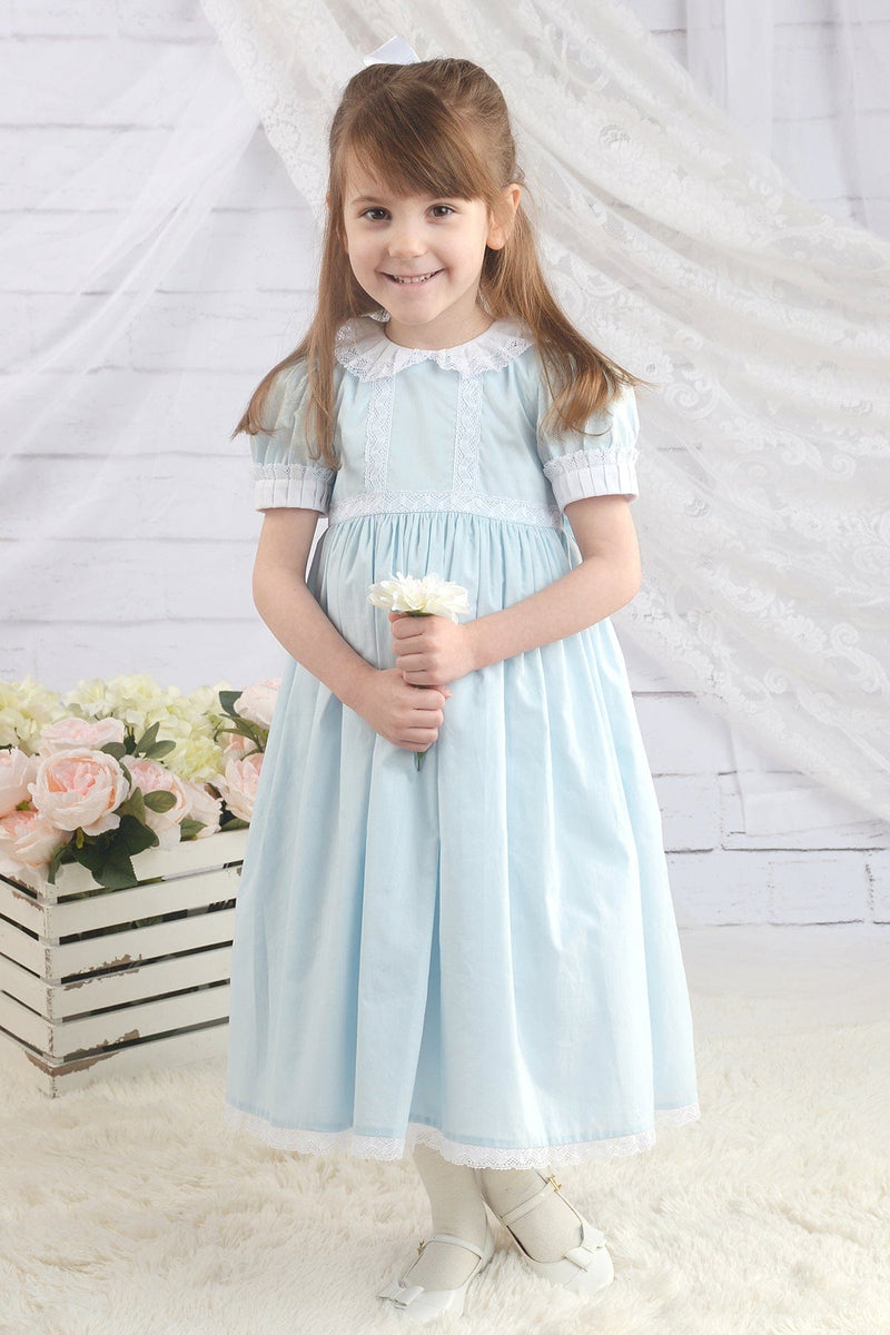 Childrens Classic Blue Dress