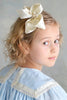 Strasburg Children Satin Ribbon Hair Bow with alligator clip dressy large bow for hair