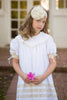 Strasburg Children First Communion Dresses, White Heirloom Lace Dress, Strasburg Children