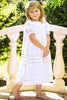 Strasburg Children Lace Flower Girl Dress, Heirloom Vintage Boho Wedding Unique Southern