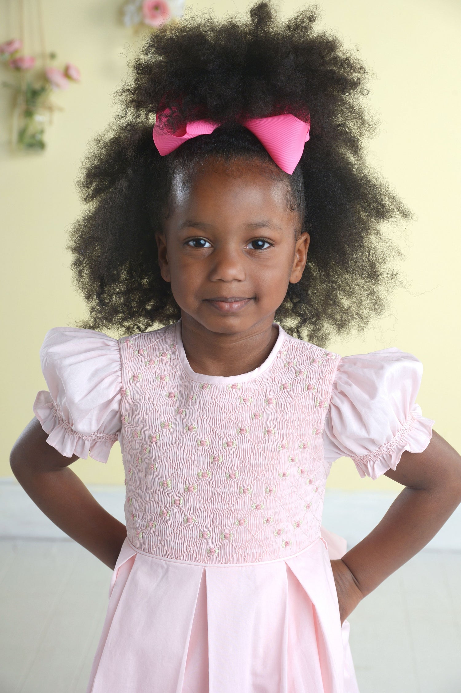 Strasburg Pink Smocked Dress, Heirloom Birthday Outfit for Girls with Hand Embroidery, 5 Strasburg Pink Smocked Dress, Heirloom Birthday Outfit for Girls with Hand Embroidery, 5