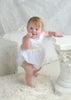 Amelia White Ruffle Bubble