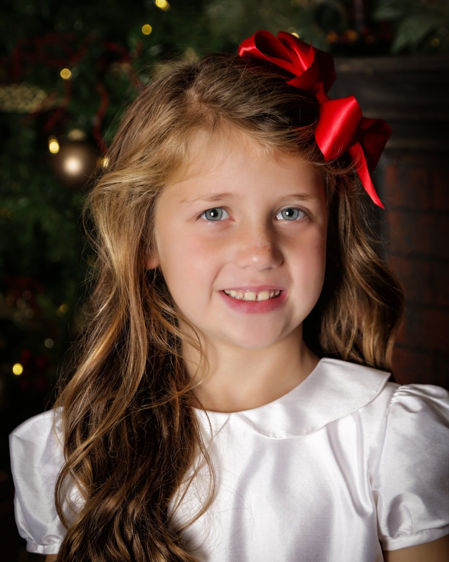 Audrey + Satin Christmas Sash