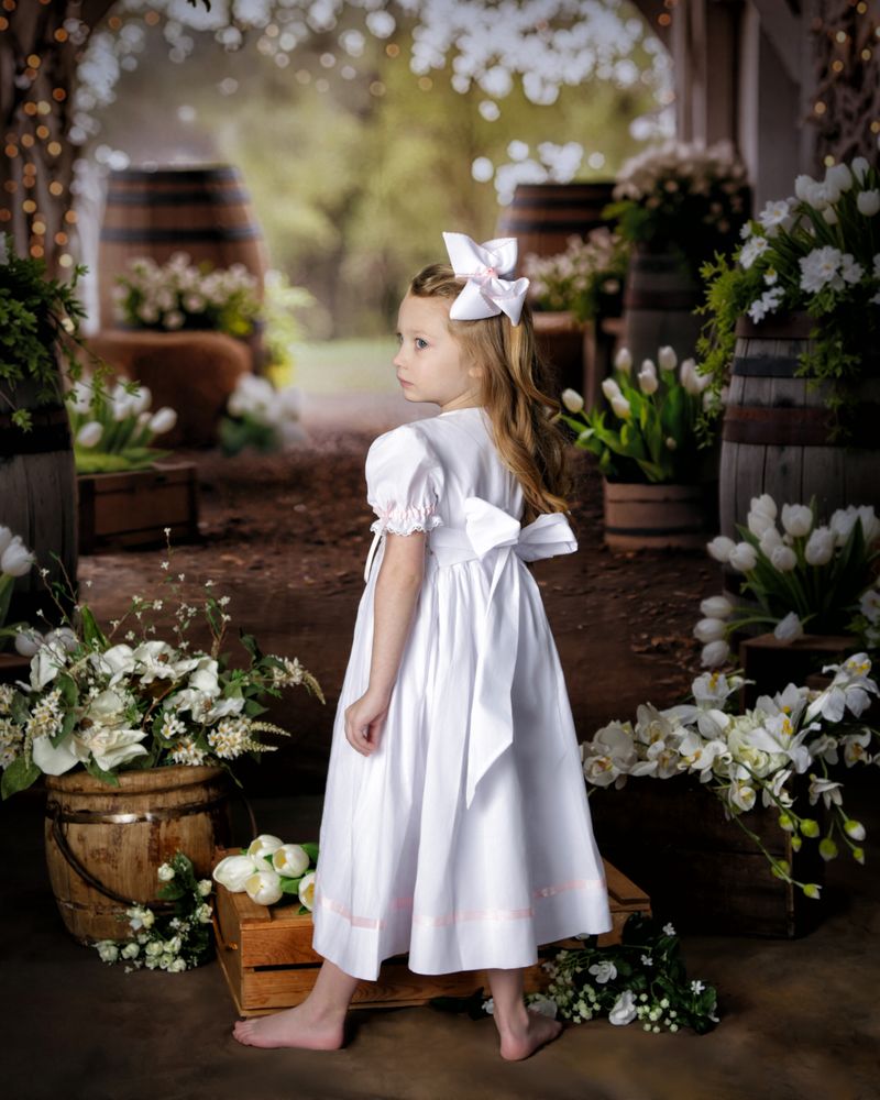 Ava Smocked Dress