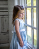 Blue Lace Slip Dress