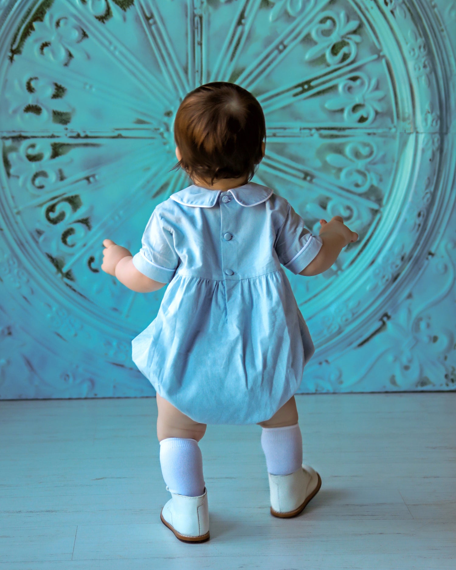 Blue bubble for baby boy Easter outfit, blue and white beach photo siblings Blue bubble for baby boy Easter outfit, blue and white beach photo siblings