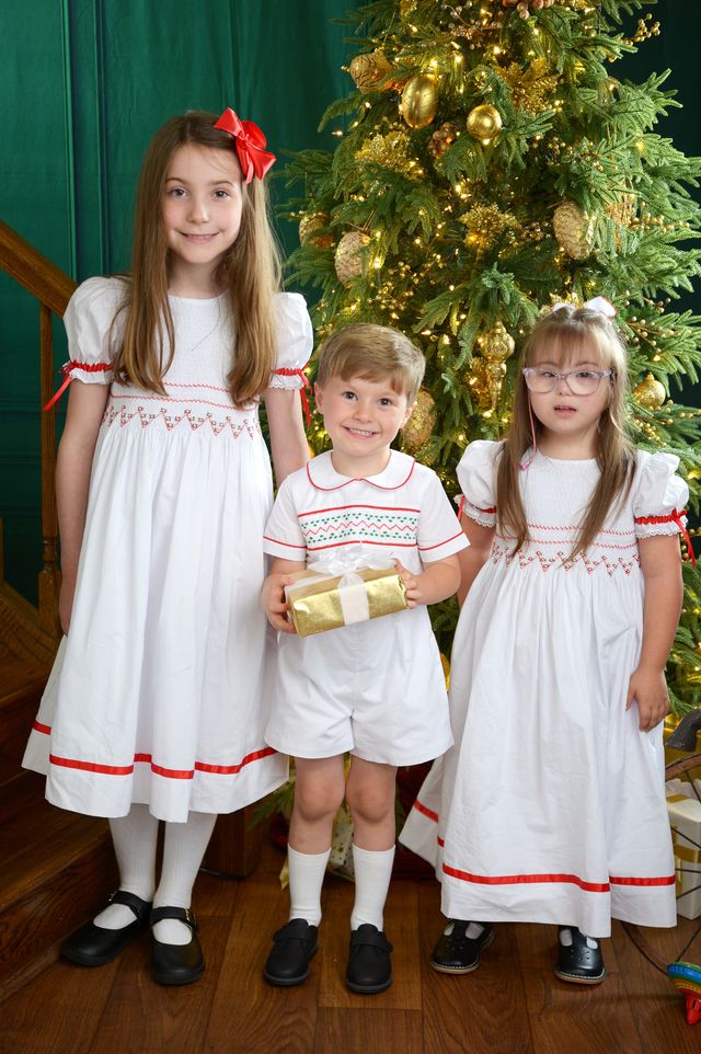 Ivy Red Smocked Dress