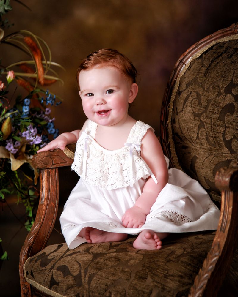 Strasburg Children Girl White Beach Dress Strasburg Children Girl White Beach Dress