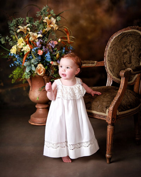 morning dress Strasburg Children White Beach Dress
