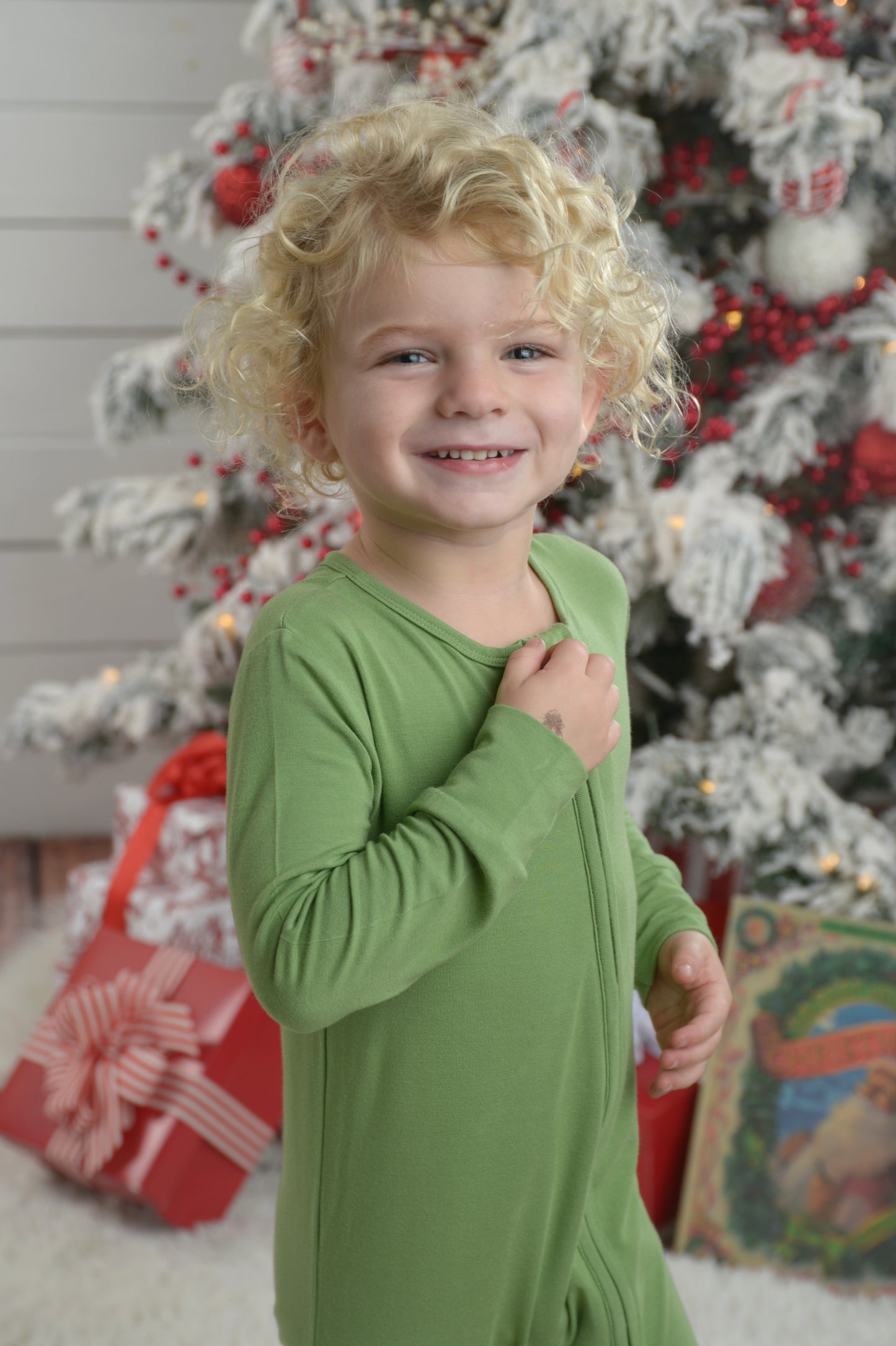 Green Romper for Toddler