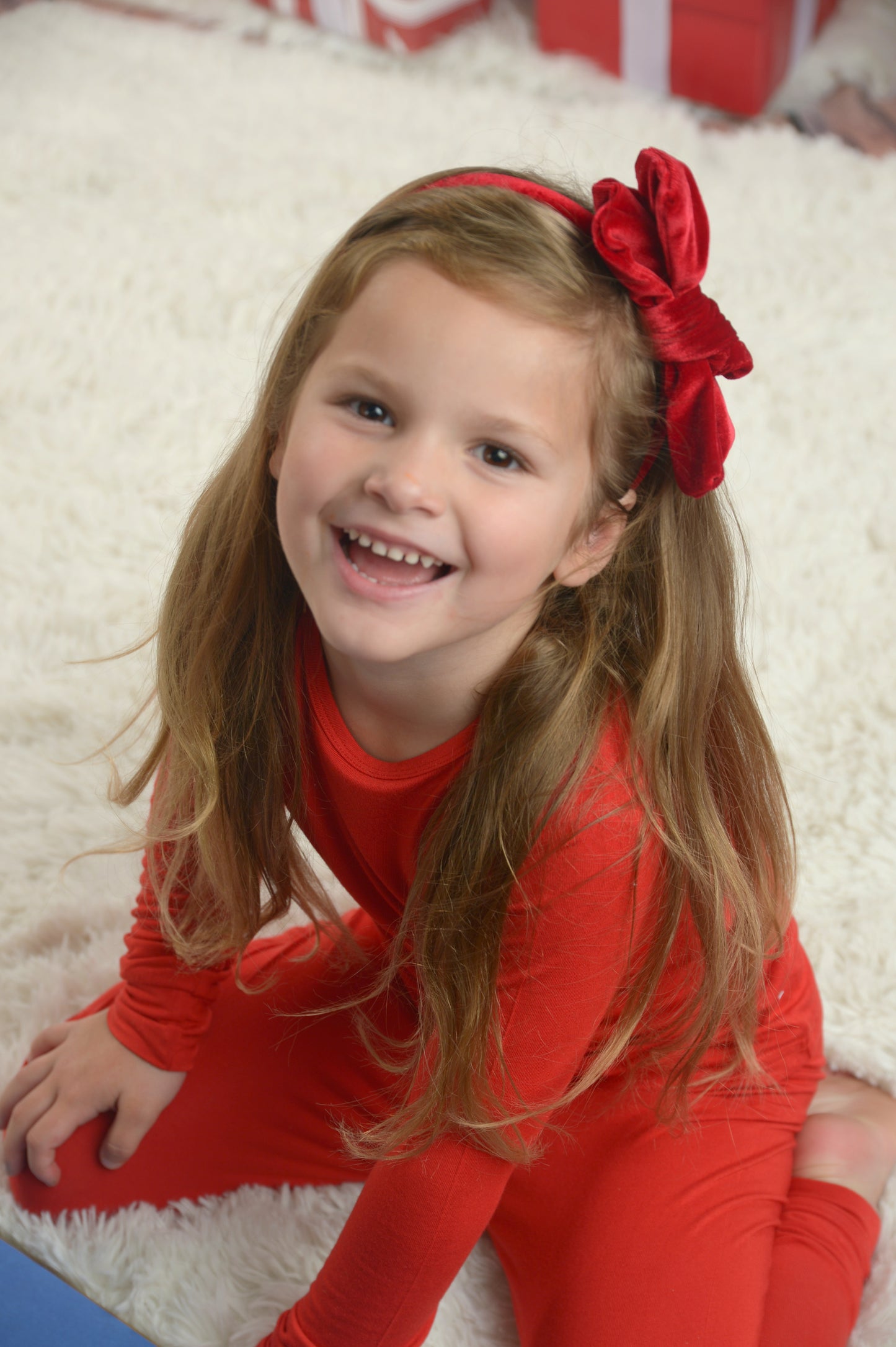Red Pajama Set for Kids