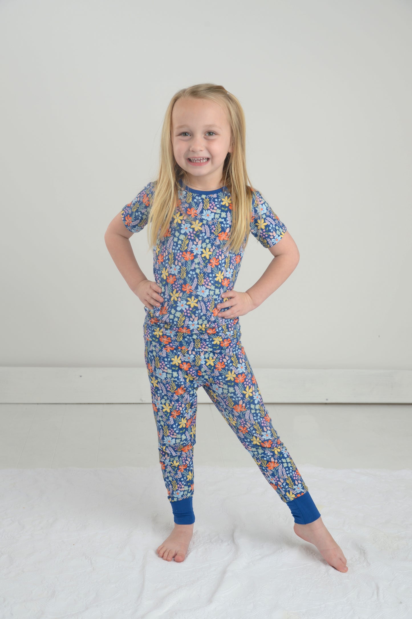 Floral Two Piece Pajamas