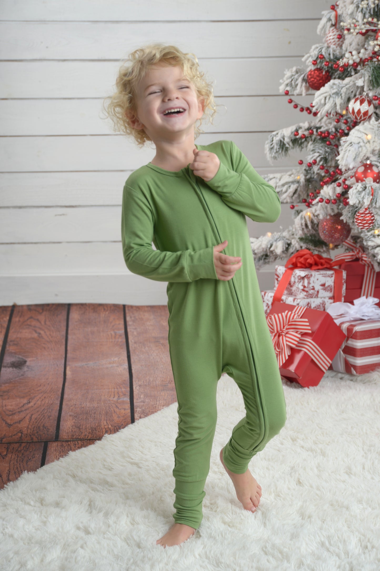 Green Romper for Toddler