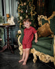 Boy's Christmas Plaid Romper