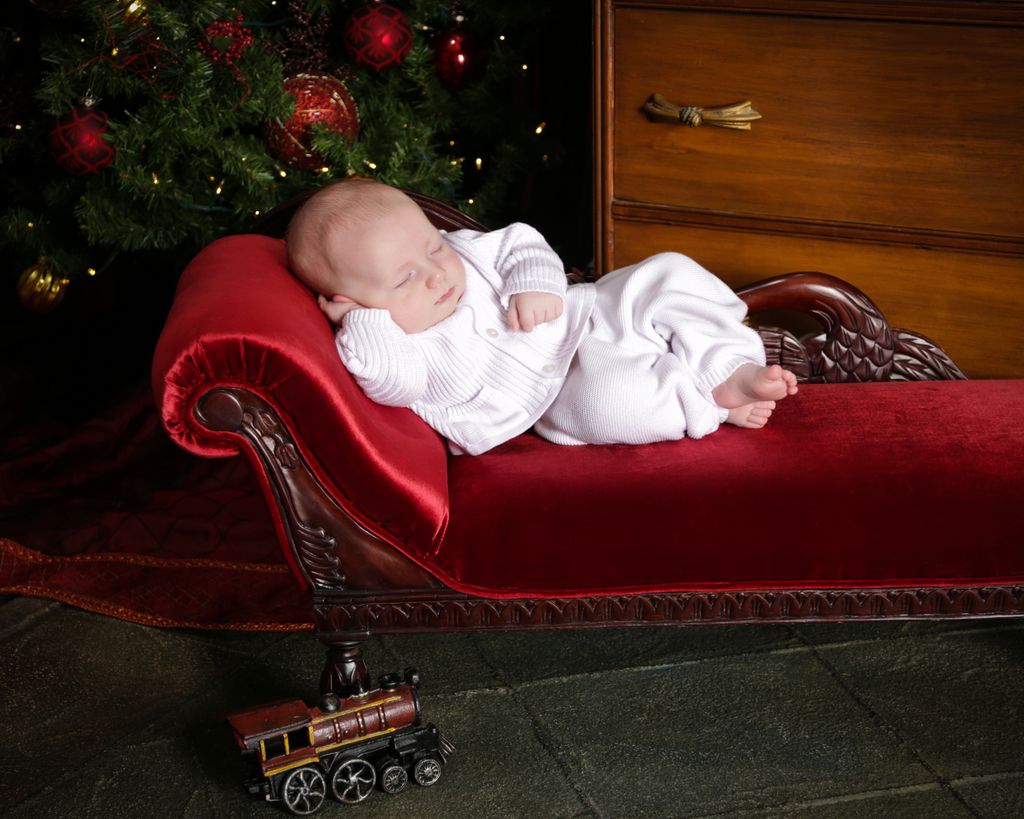 Infant Boys Knit Sweater Set