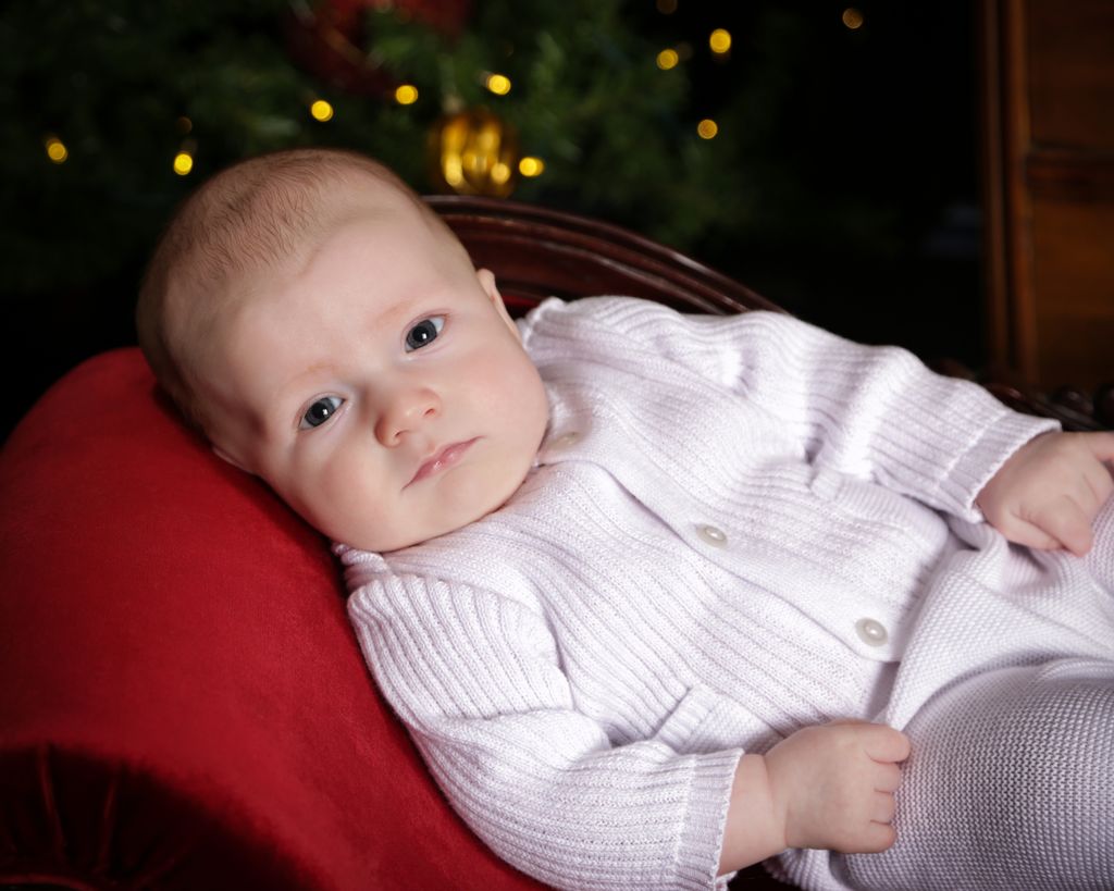 Infant Boys Knit Sweater Set