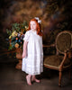 Strasburg Children Vintage Lace Flower Girl Dresses White Ivory Strasburg Communion Dress