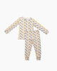 Multi Checkered Bamboo Pajamas for Kids – Two Piece Set