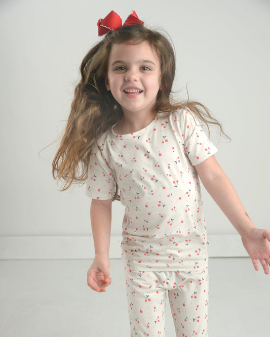 Cherry Pajama Set