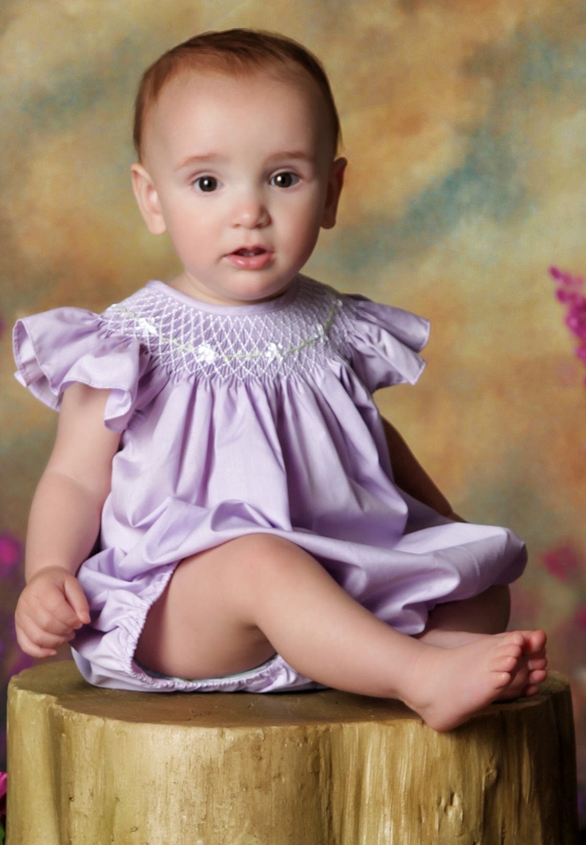 Pink Smocked Bubble Baby Smocked Easter Dresses Aopwsrlyi Toddler