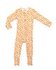 Orange Football Bamboo Toddler Pajamas – Romper