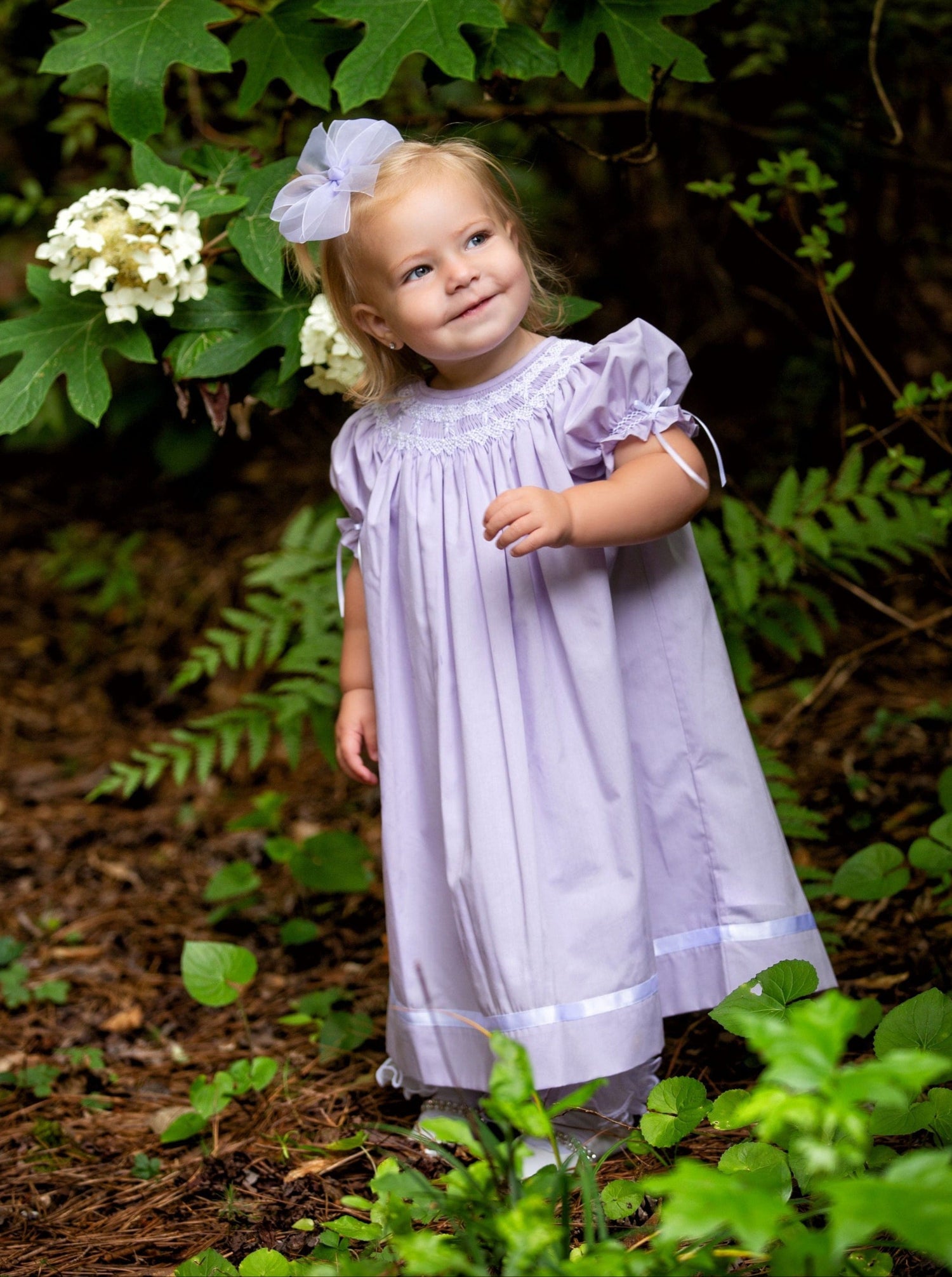 Lilac Toddler Bishop Dress Vintage Smocked Dresses Heirloom Lilac Toddler Bishop Dress Vintage Smocked Dresses Heirloom
