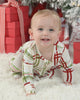 Plaid Christmas Zipper Footie
