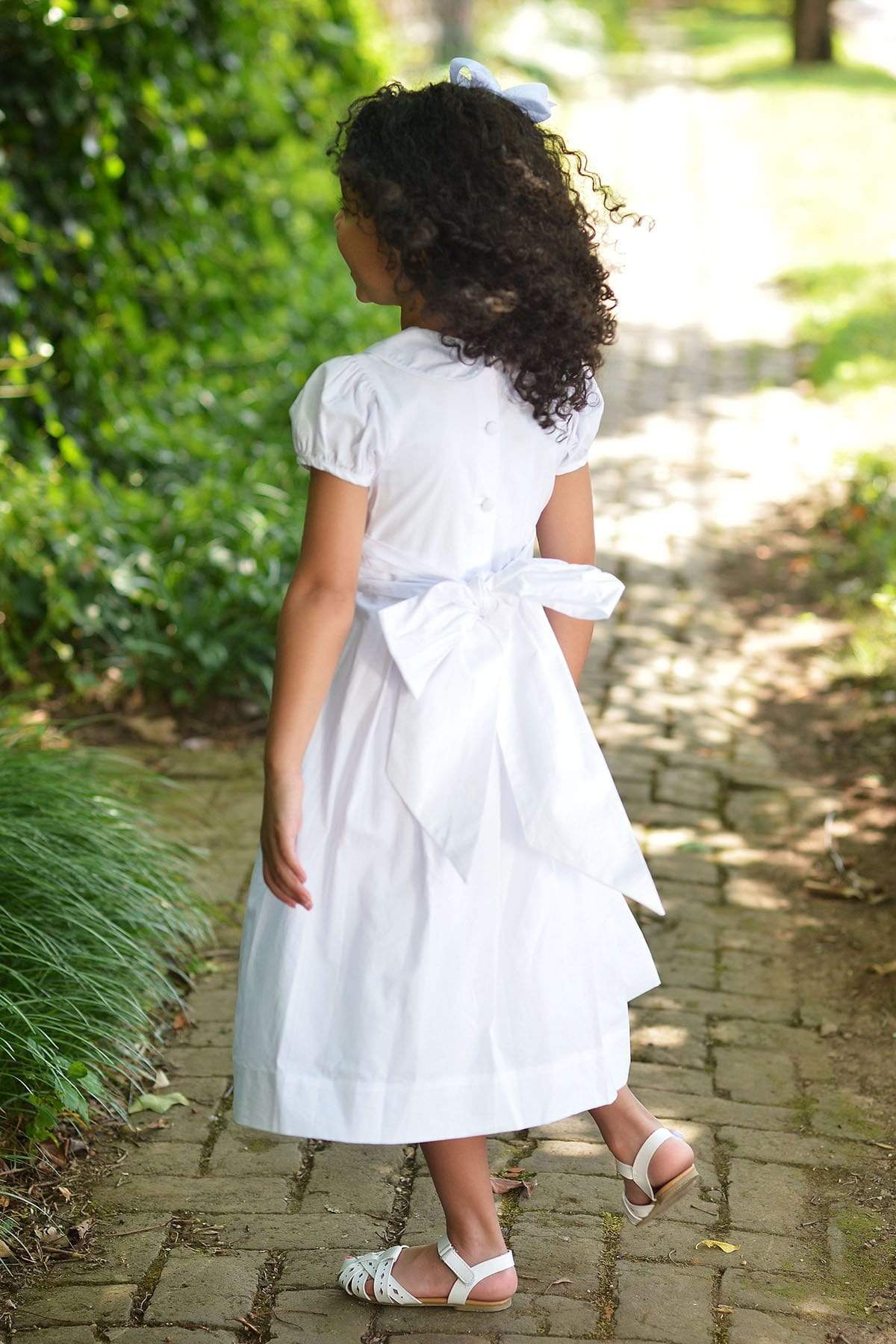 Blair - Smocked Flower Girl Strasburg Children